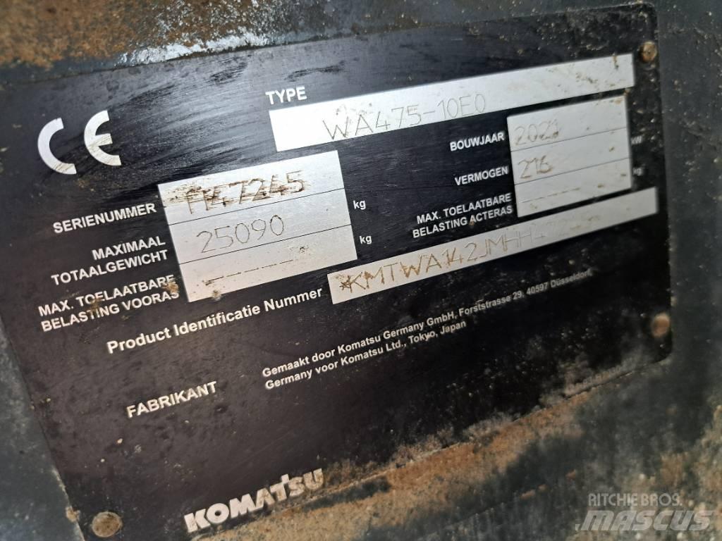Komatsu WA475-10E0 Wheel Loaders