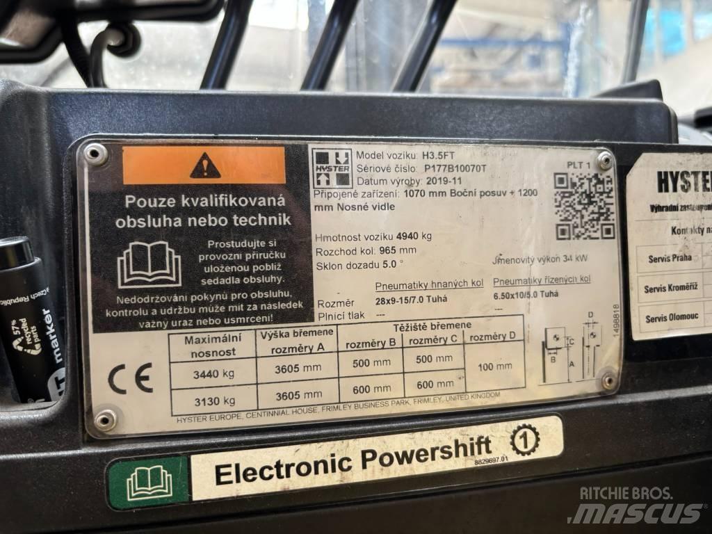 Hyster H3.5FT Diesel Forklifts