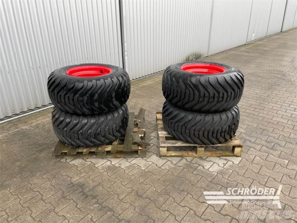  2X 380/55-17 Tires, wheels and rims