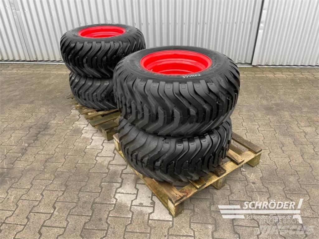  2X 380/55-17 Tires, wheels and rims