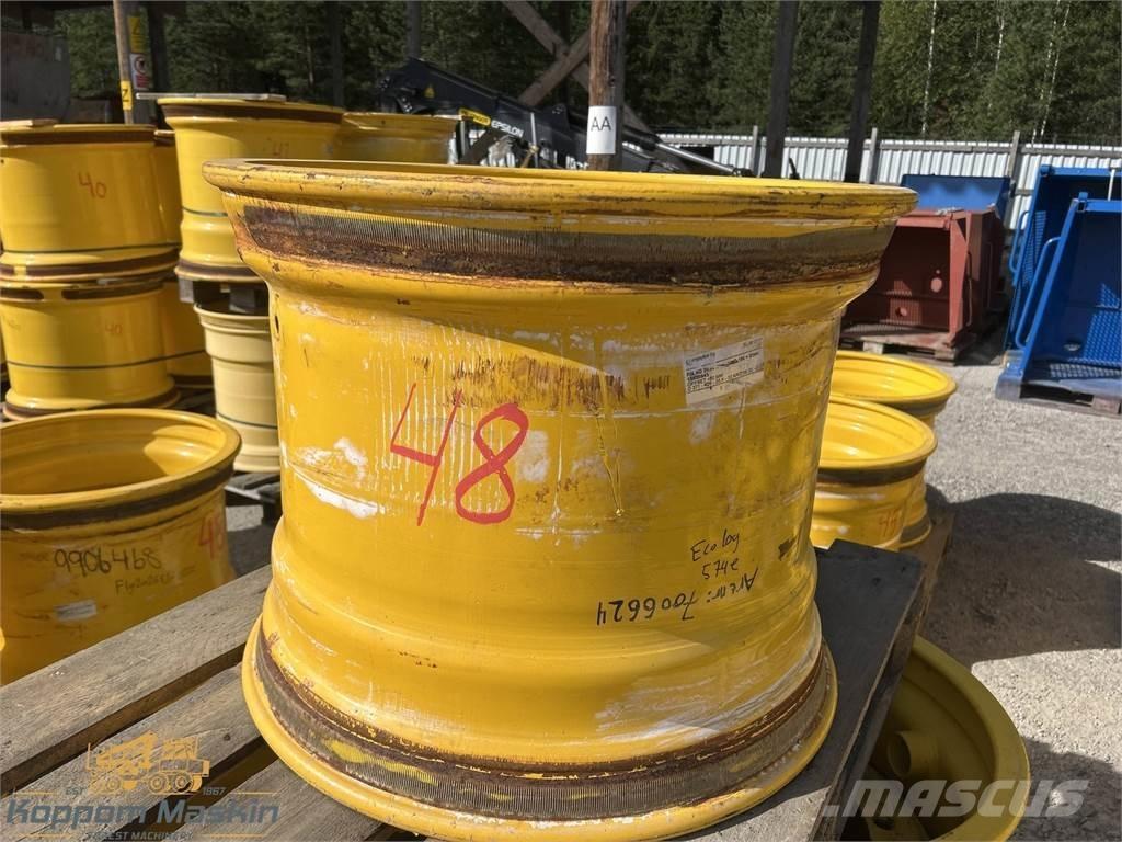 Eco Log 580c Tires, wheels and rims