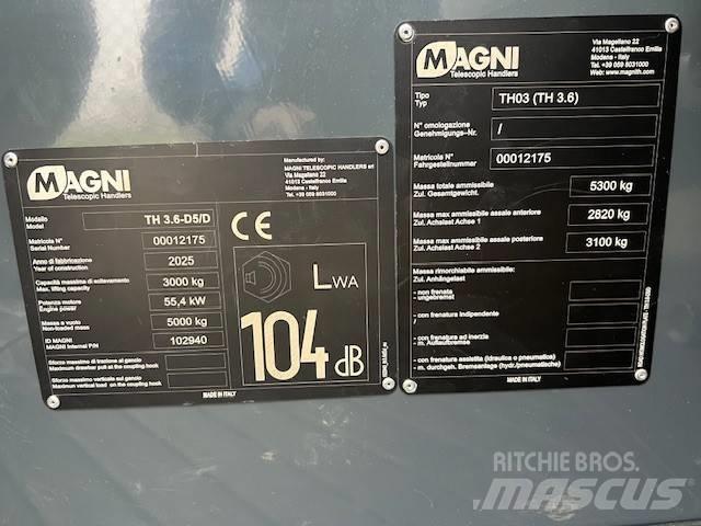 Magni TH 3.6 Telescopic Handlers