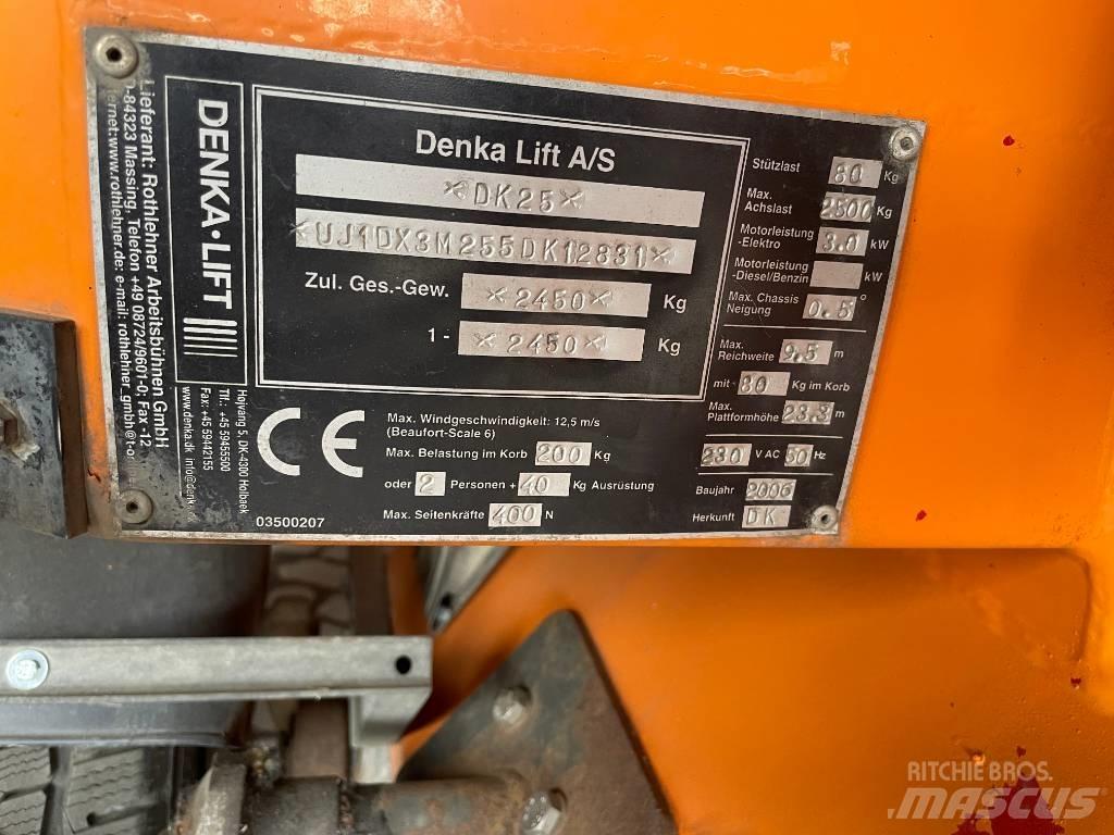 Denka-Lift DK 25 Trailer Mounted Aerial Platforms