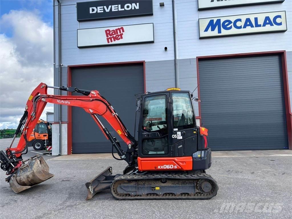 Kubota KX060-5 Mini Excavators <7t (Mini Diggers)