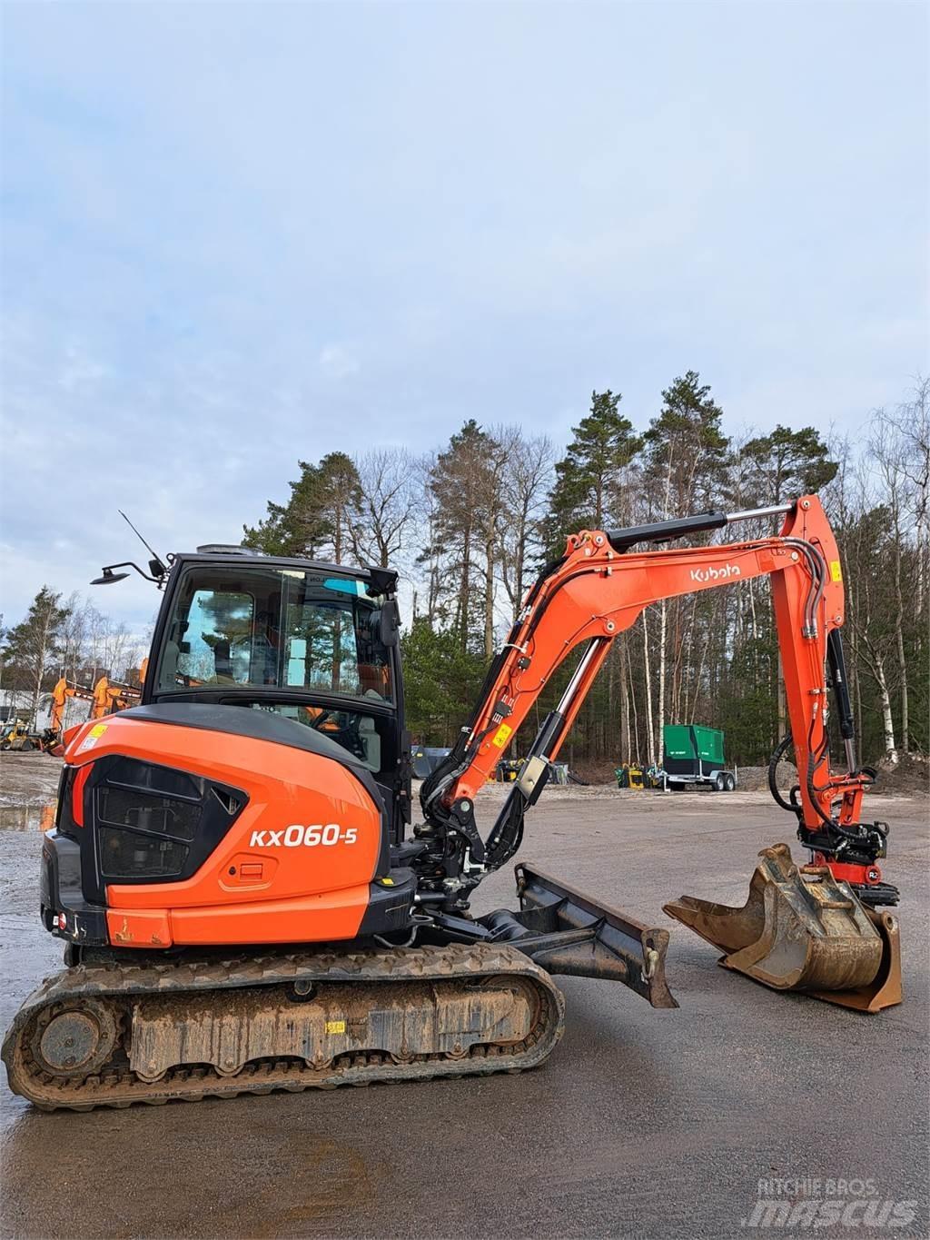 Kubota KX060-5 Mini Excavators <7t (Mini Diggers)