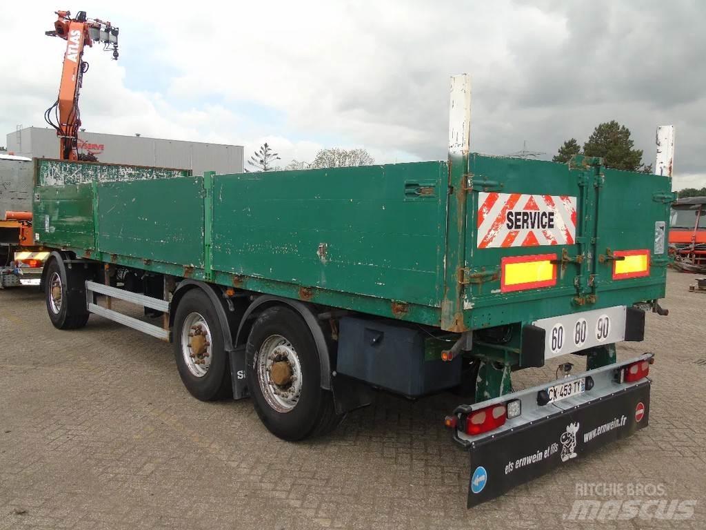 Samro 3x Flatbed Trailers