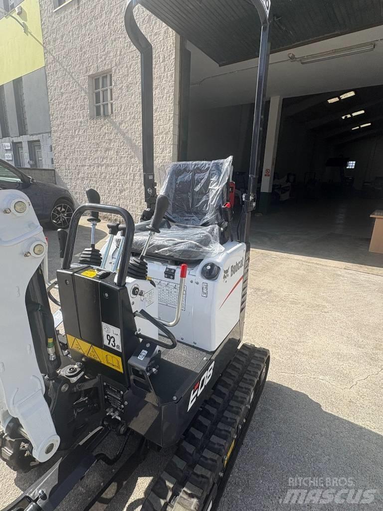 Bobcat E 08 Mini Excavators <7t (Mini Diggers)
