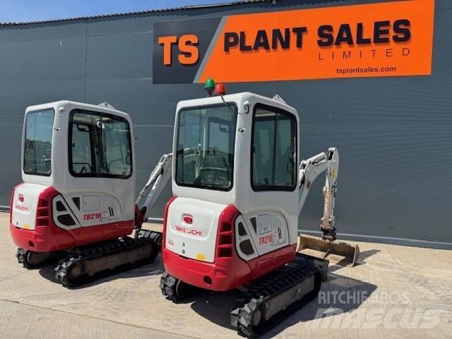 Takeuchi TB 216 Mini Excavators <7t (Mini Diggers)