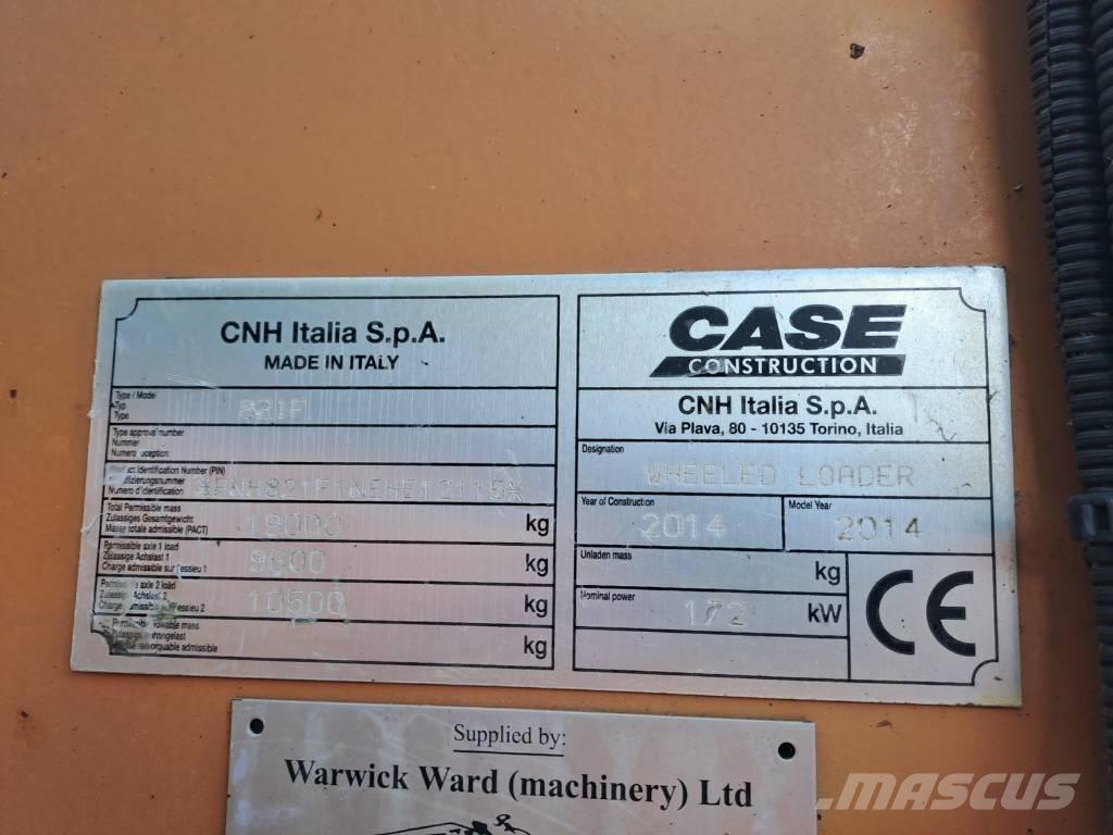 CASE 821 FXR Wheel Loaders