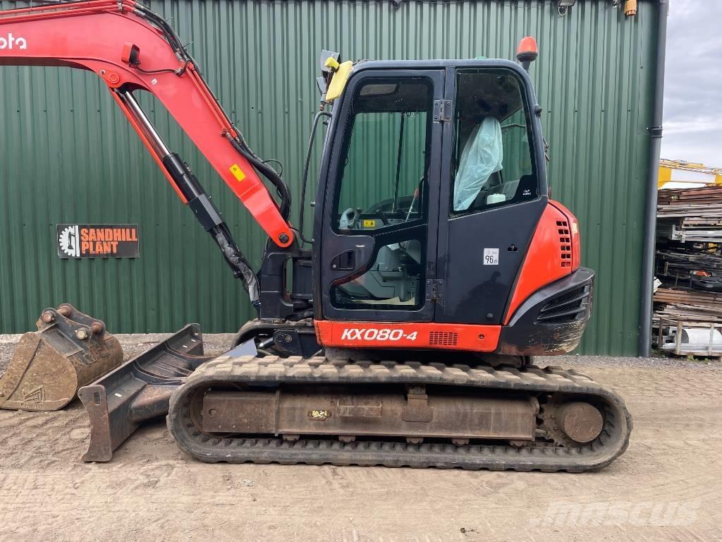 Kubota KX 080-4 Mini excavators  7t - 12t