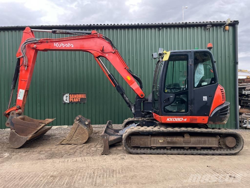 Kubota KX 080-4 Mini excavators  7t - 12t