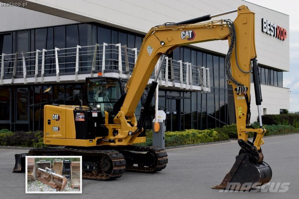 CAT 308 CR Mini Excavators <7t (Mini Diggers)