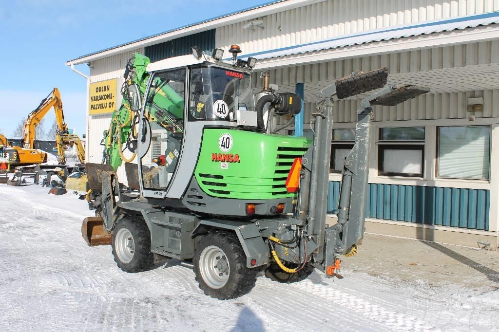 Hansa APZ 531 Wheeled Excavators