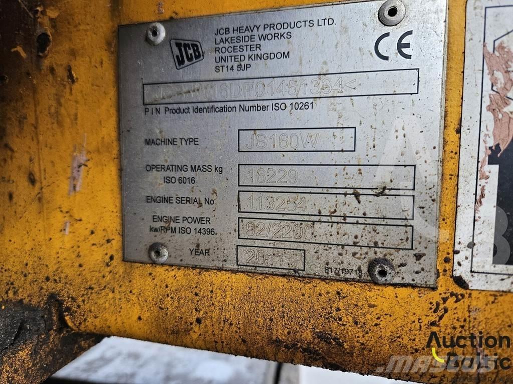 JCB JS 160 W Wheeled Excavators