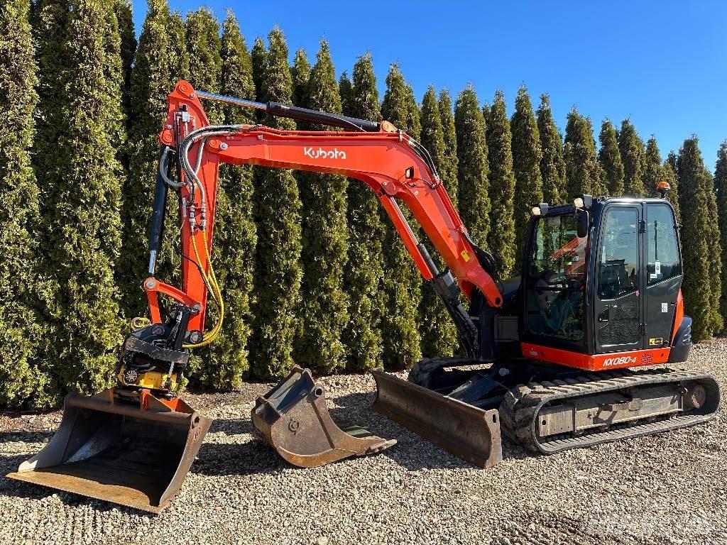 Kubota KX 080-4 Mini Excavators <7t (Mini Diggers)