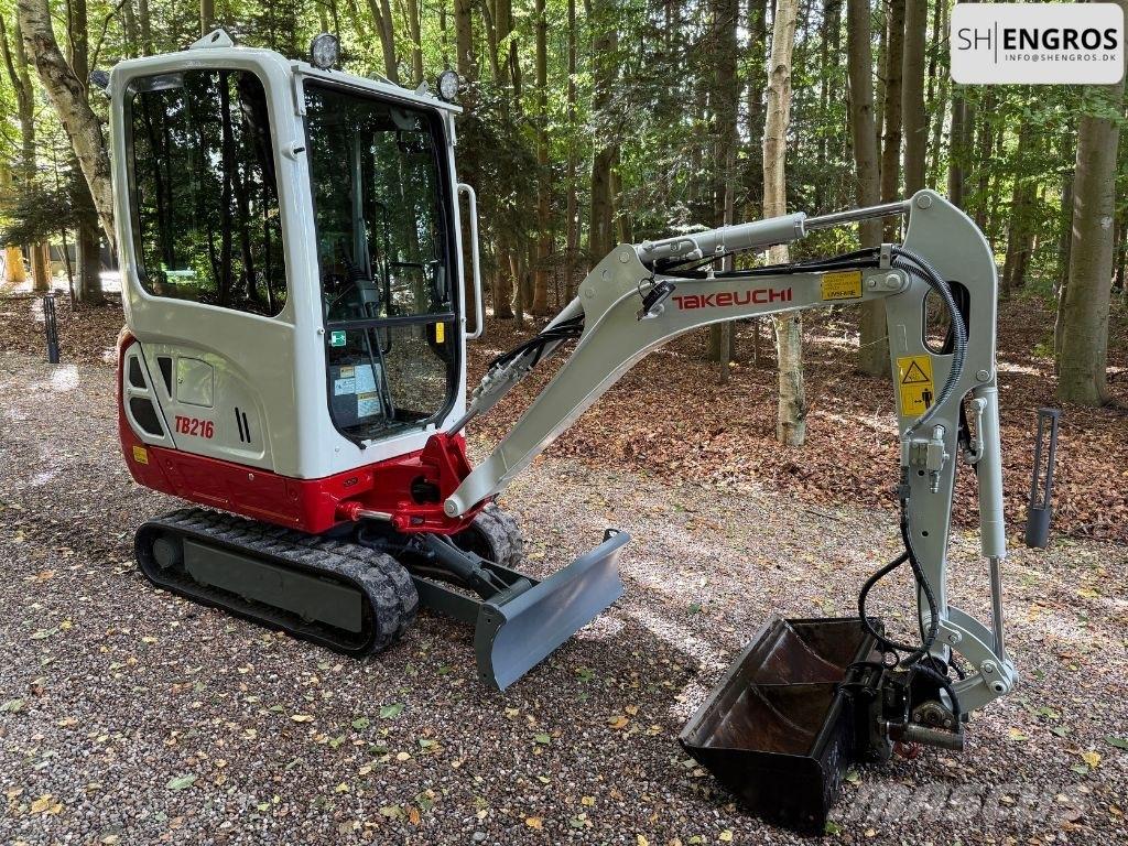 Takeuchi TB 216 Mini Excavators <7t (Mini Diggers)
