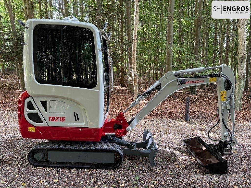 Takeuchi TB 216 Mini Excavators <7t (Mini Diggers)