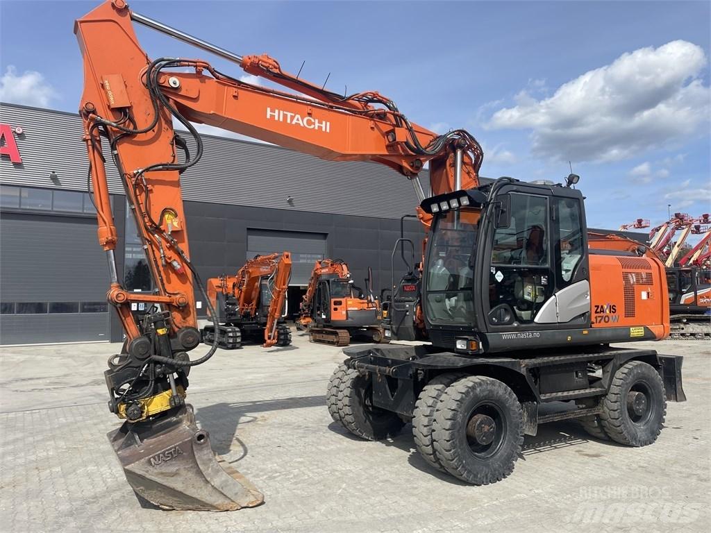 Hitachi ZX 170 W-5 B Wheeled Excavators