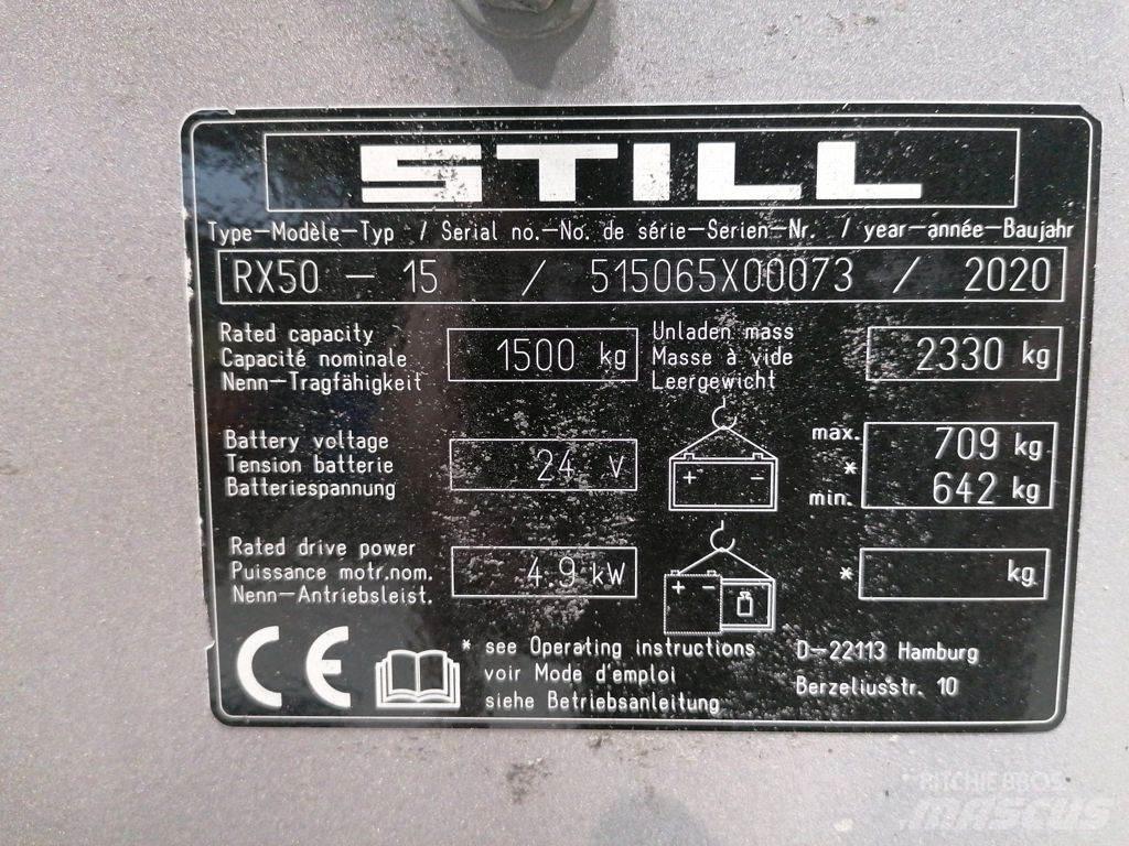Still RX50-15 Electric Forklifts
