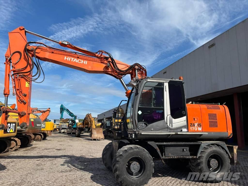 Hitachi ZX 170 W-3 Wheeled Excavators