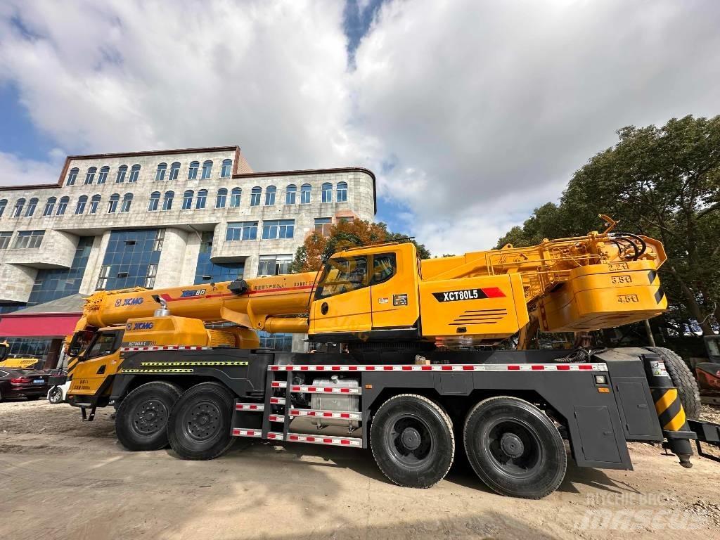XCMG XCT 80 Mobile and all terrain cranes