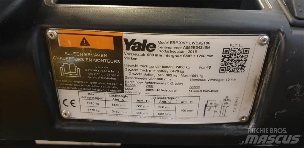 Yale ERP20VF 2014 Electric Forklifts