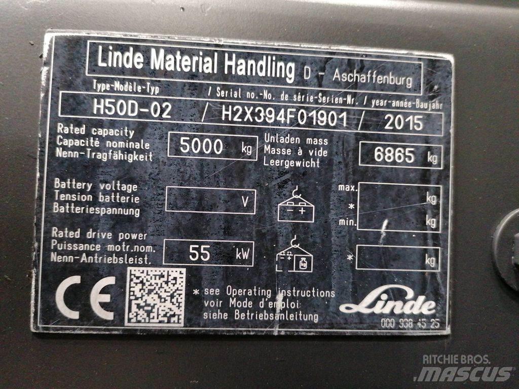 Linde H50D-02 Diesel Forklifts