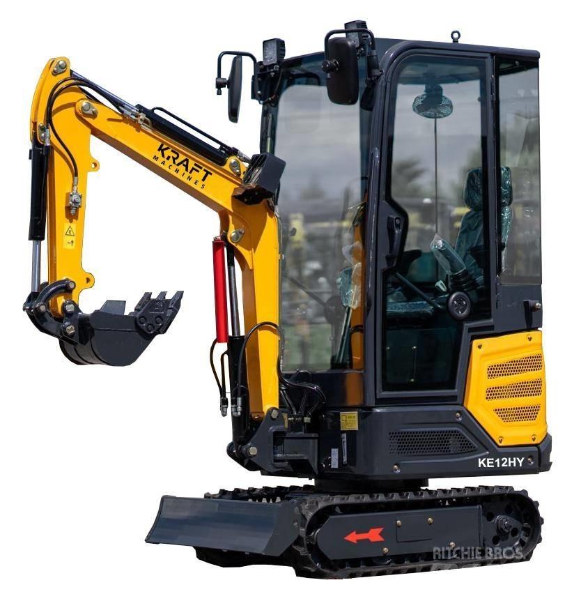 Kraft KE12HY Mini Excavators <7t (Mini Diggers)