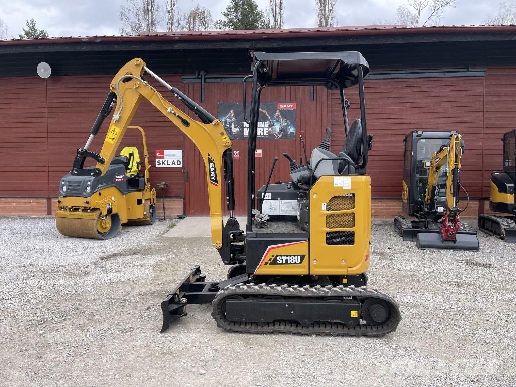 Sany SY18U Mini Excavators <7t (Mini Diggers)