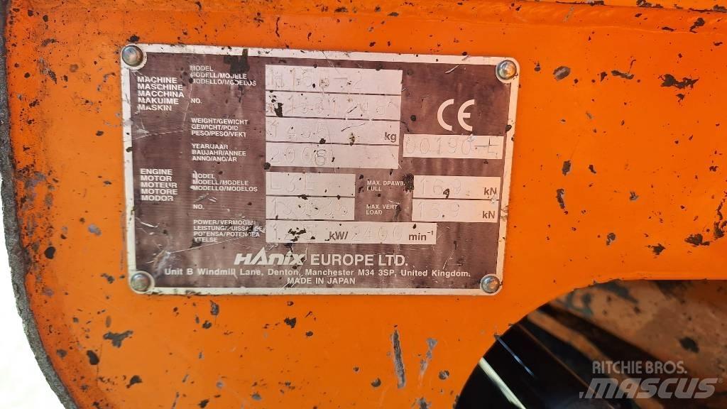 Hanix H15B-2 Mini Excavators <7t (Mini Diggers)