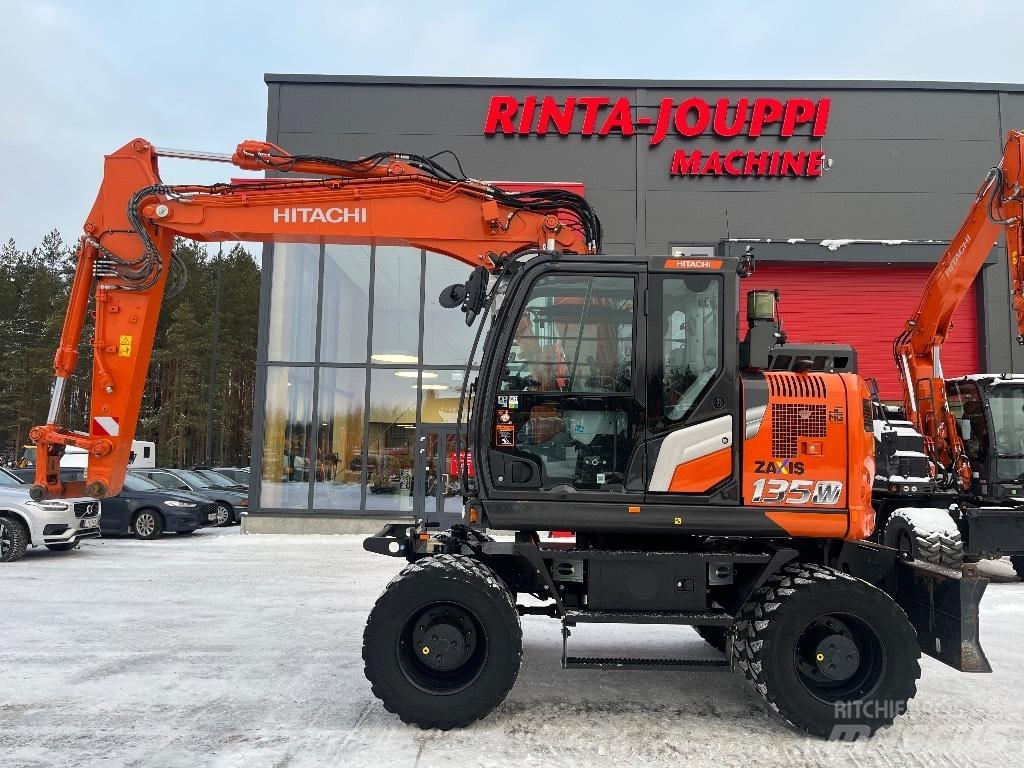 Hitachi ZX 135 W-7 Wheeled Excavators