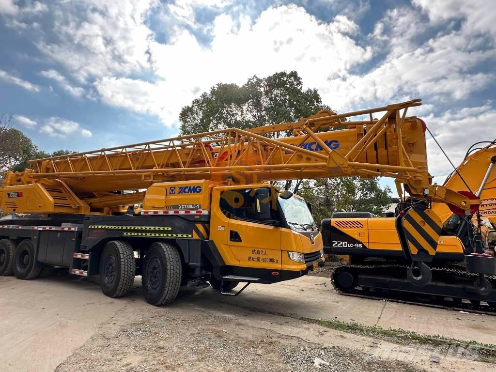 XCMG XCT 80 Mobile and all terrain cranes