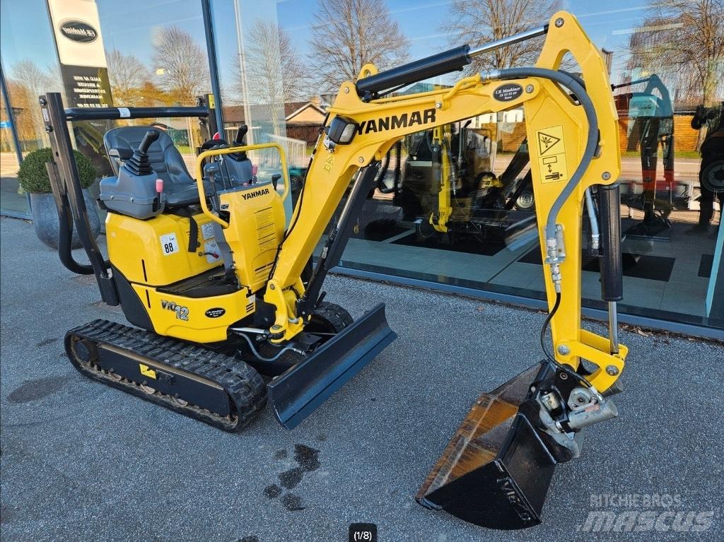 Yanmar Vio 12 Mini Excavators <7t (Mini Diggers)