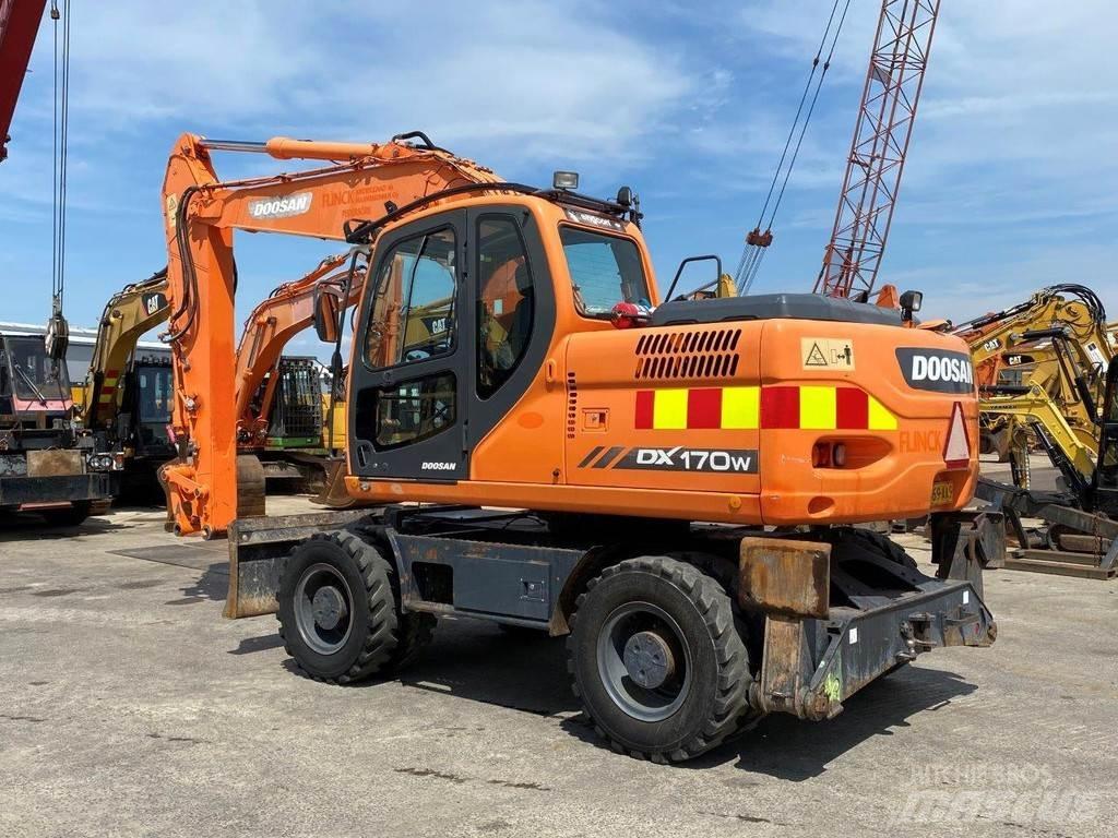 Doosan DX170W NVT Wheeled Excavators