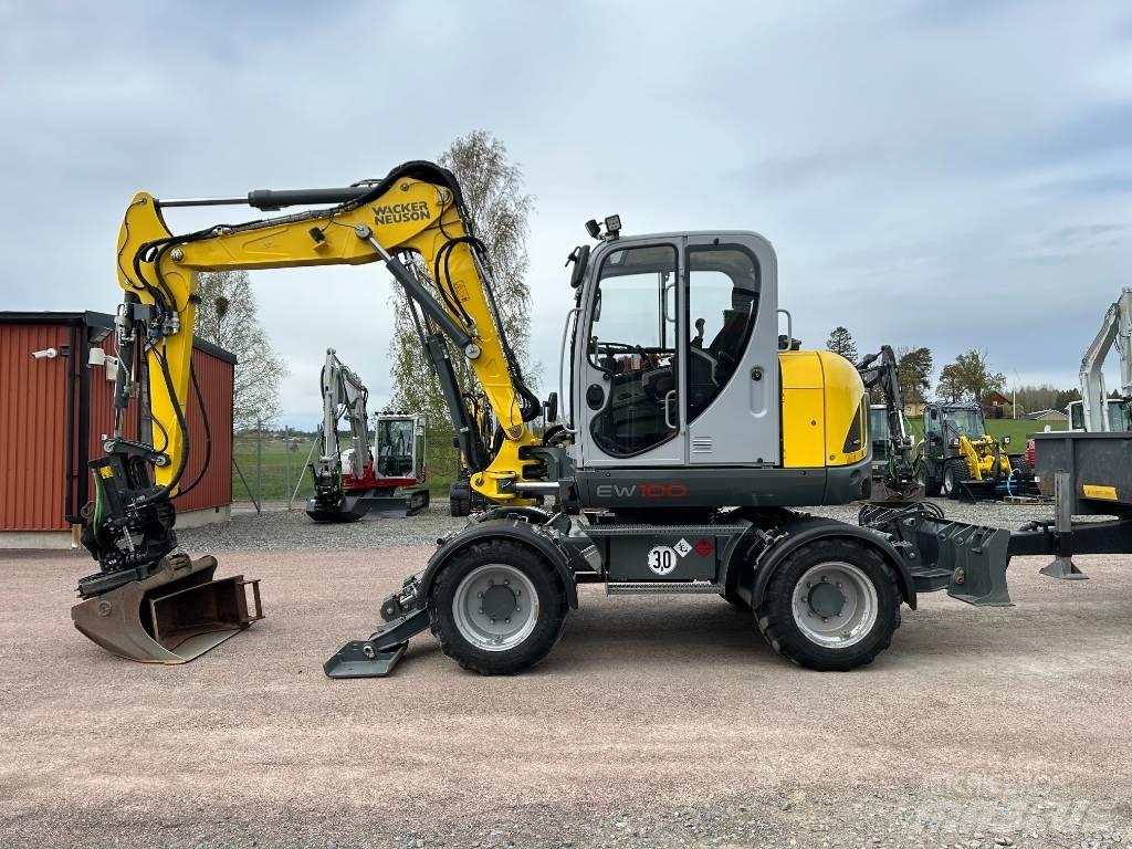 Wacker Neuson EW100 Wheeled Excavators