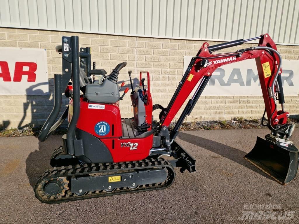 Yanmar Vio 12 Mini Excavators <7t (Mini Diggers)