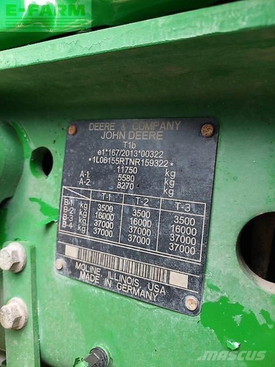 John Deere 6r155 Tractors