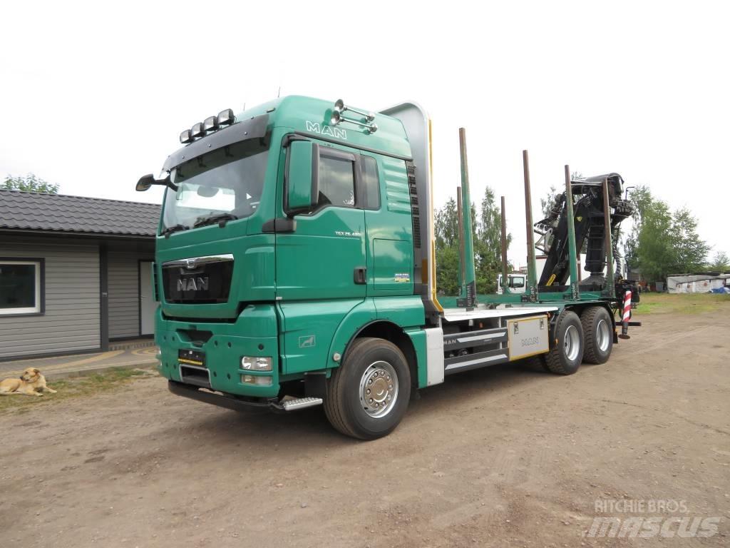 MAN 33 480 Log trucks