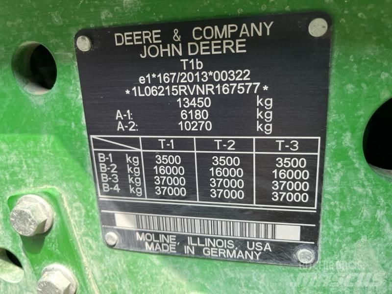 John Deere 6R215 Tractors