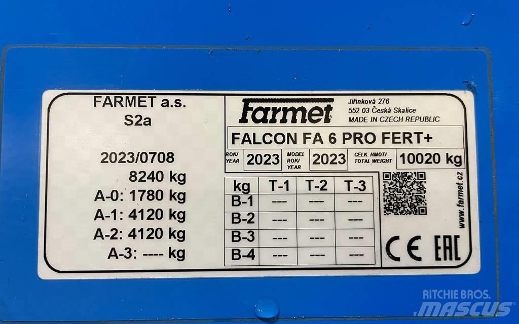 Farmet Falcon 6 Pro Farm Drills