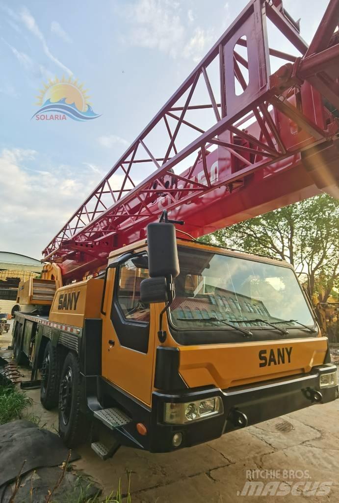 Sany STC 750 Mobile and all terrain cranes