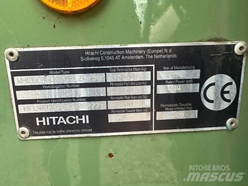 Hitachi ZW 150 Wheel Loaders