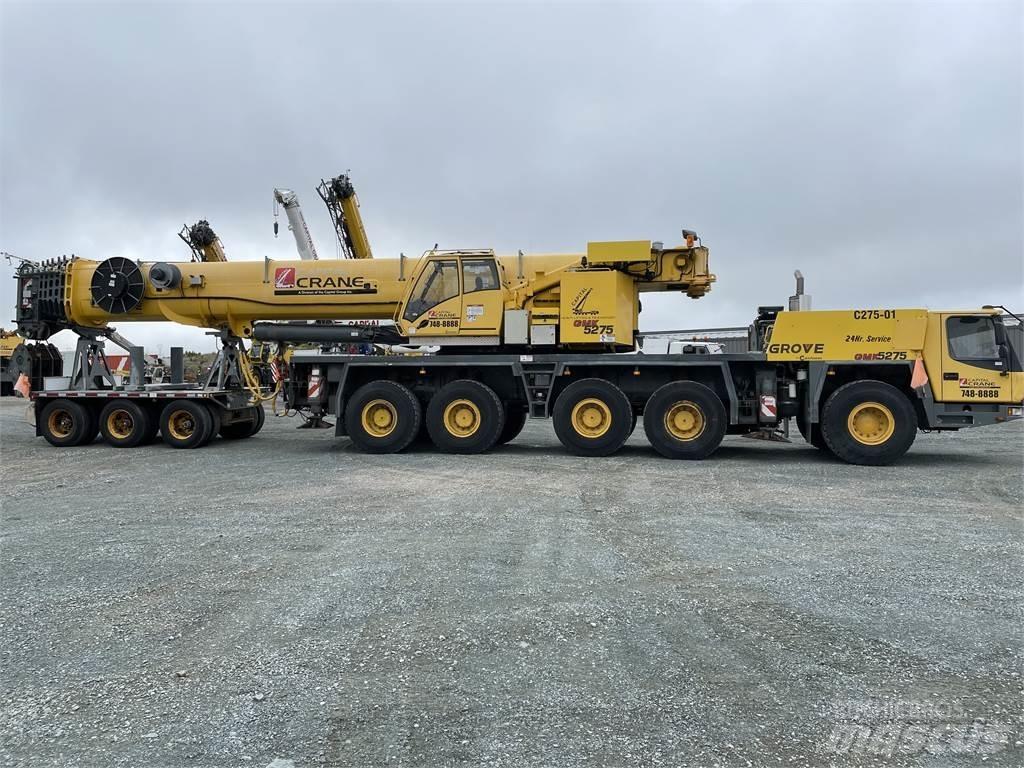 Grove GMK5275 Mobile and all terrain cranes
