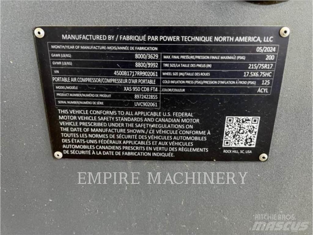 Atlas Copco XAS950CD Compressors