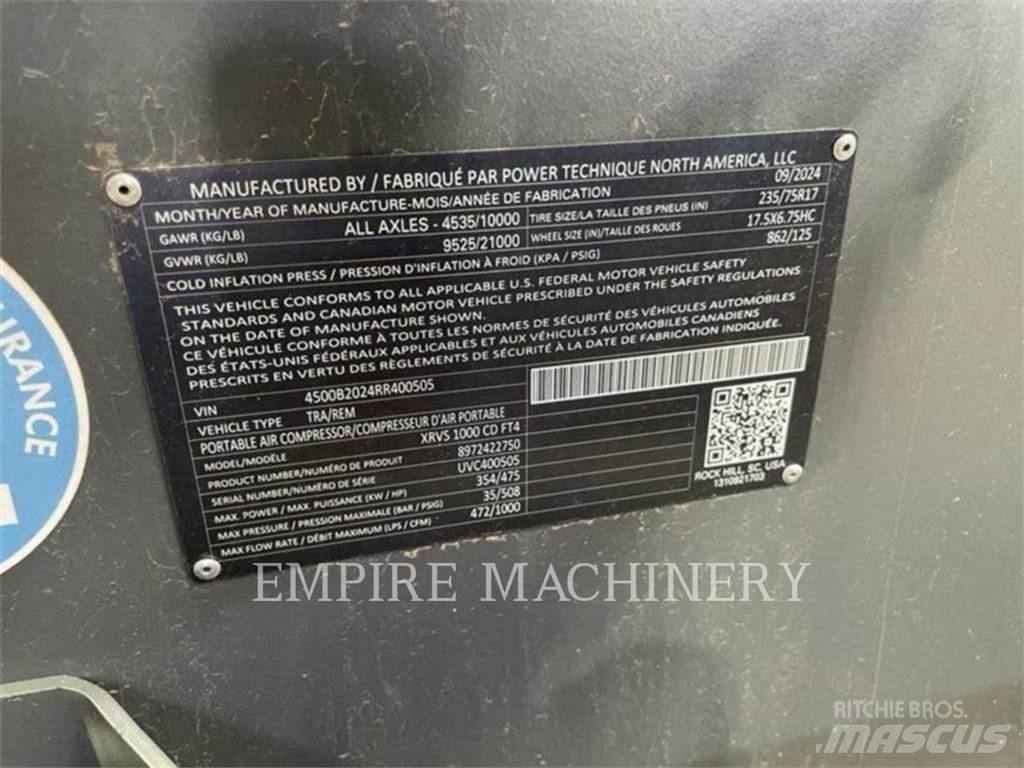 Atlas Copco XRVS1000CD Compressors