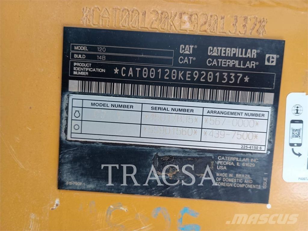 CAT 120 Motor Graders