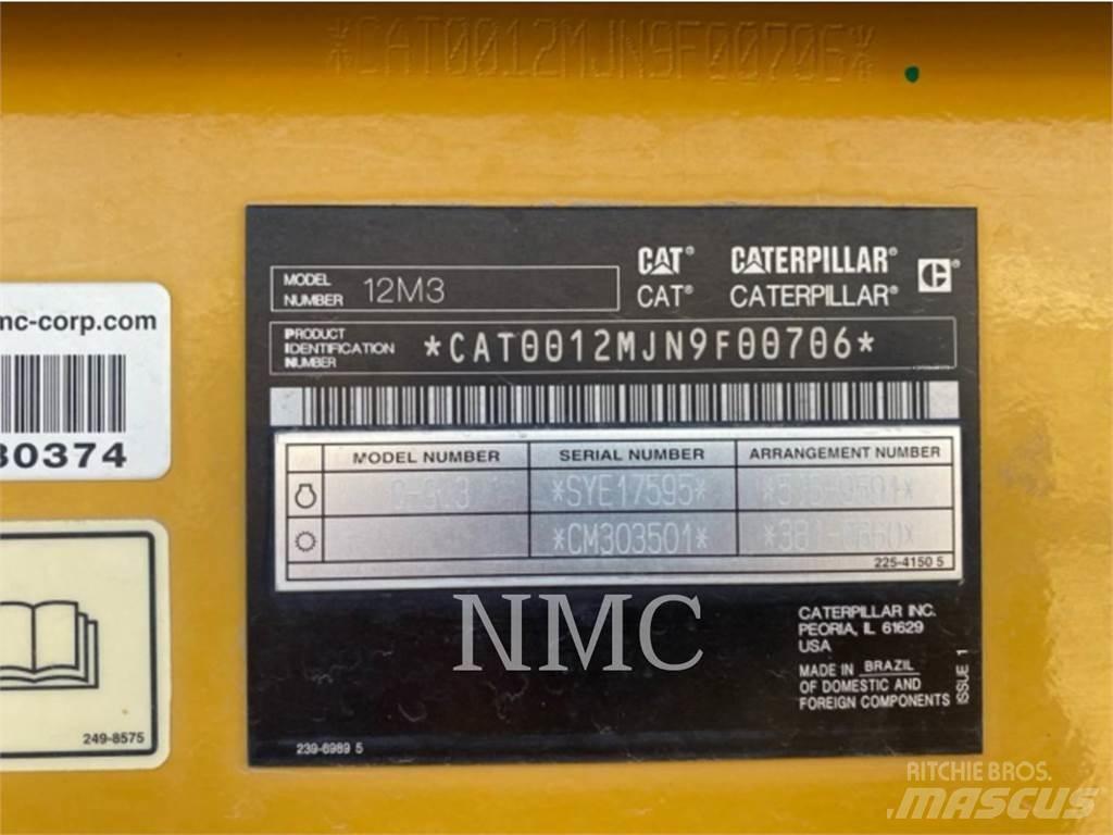 CAT 12M3 Motor Graders