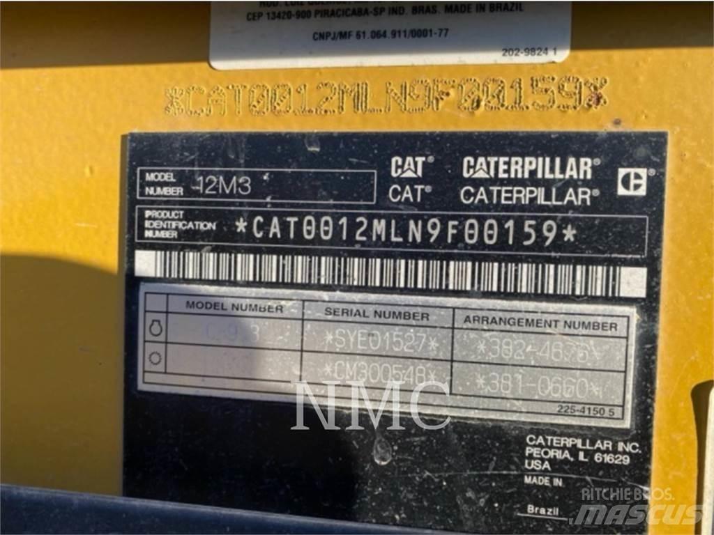 CAT 12M3 Motor Graders