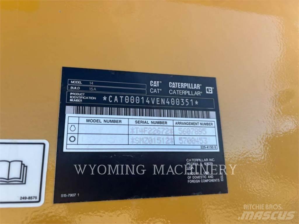 CAT 14-15 Motor Graders