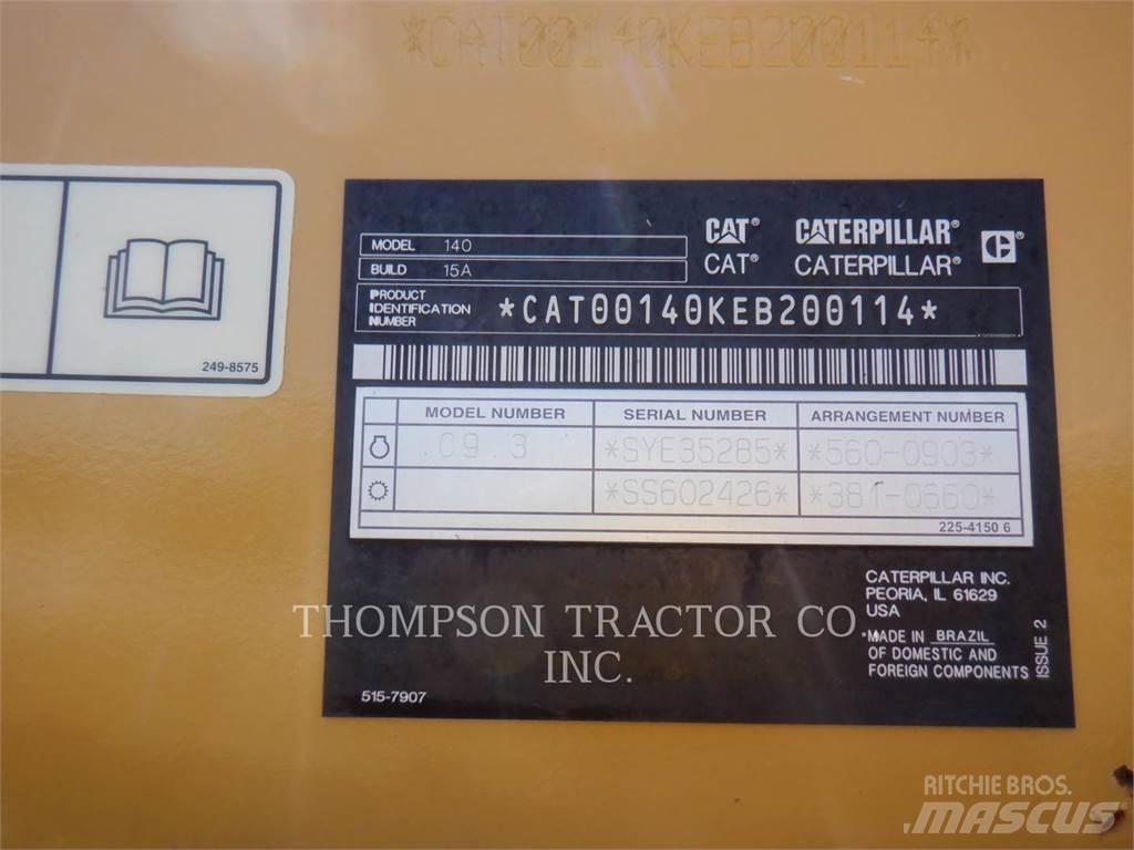 CAT 140 Motor Graders
